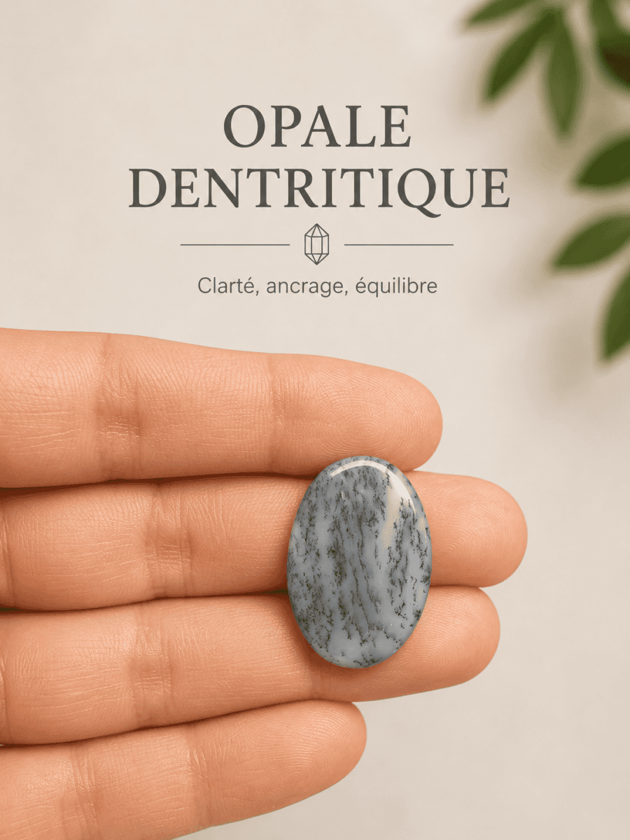 Jaspe Paysage : vertus, signification et la pierre de la contemplation