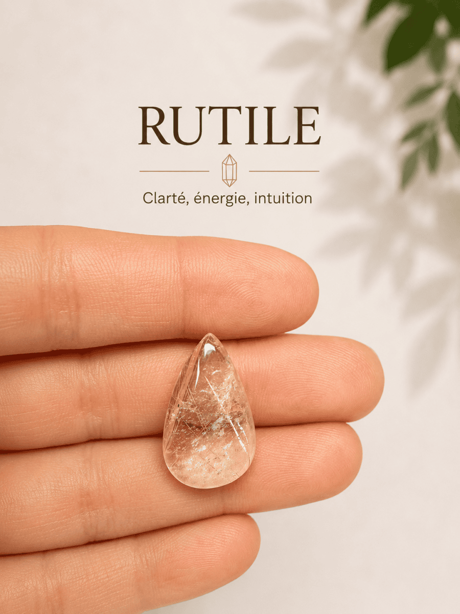 Rutile : vertus, signification et la pierre de la clarté solaire
