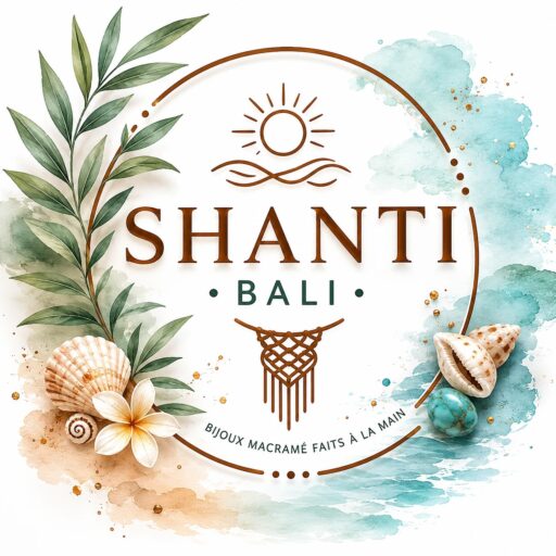 Logo Shanti Macramé Bali — Bijoux macramé faits à la main