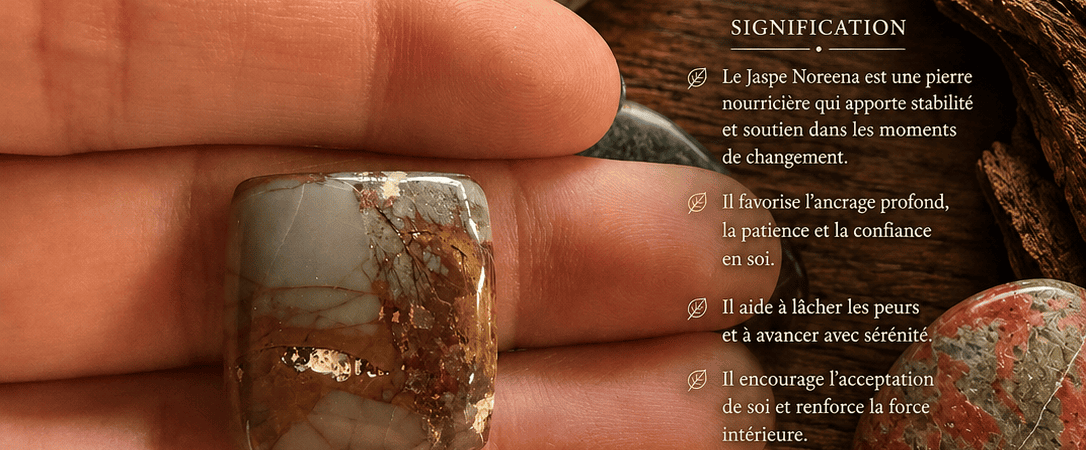 Jaspe Noreena : vertus, signification et la pierre australienne de la vitalité