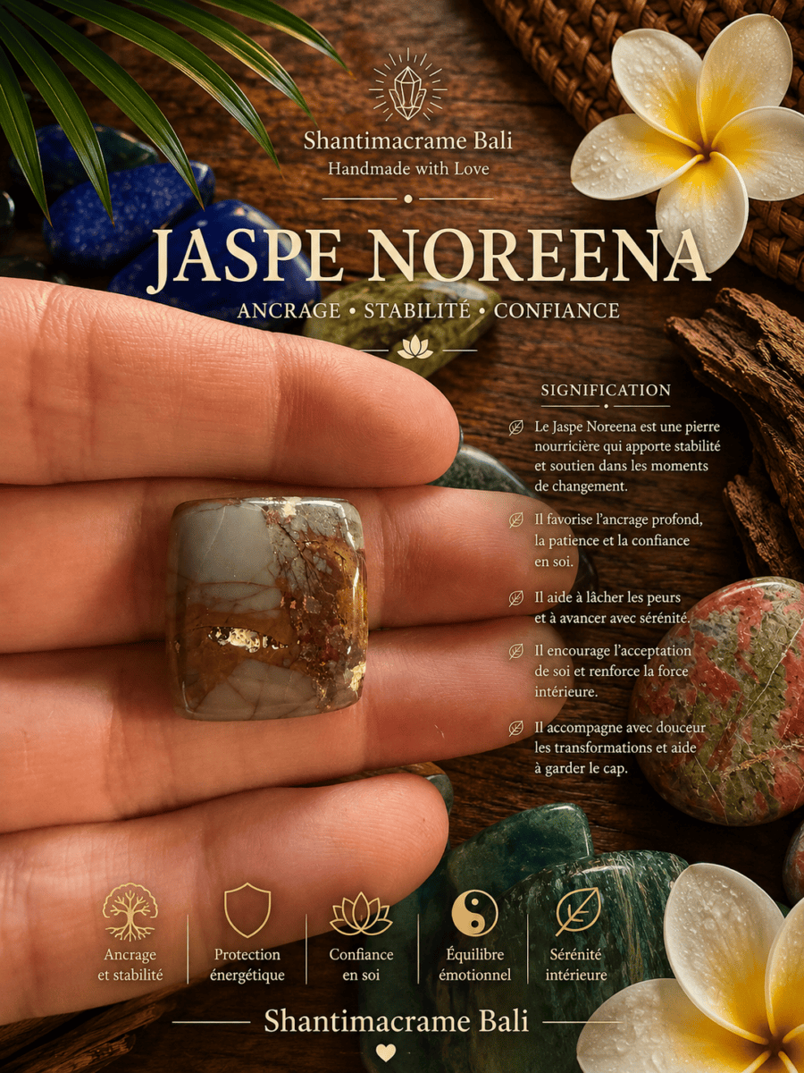 Jaspe Noreena : vertus, signification et la pierre australienne de la vitalité