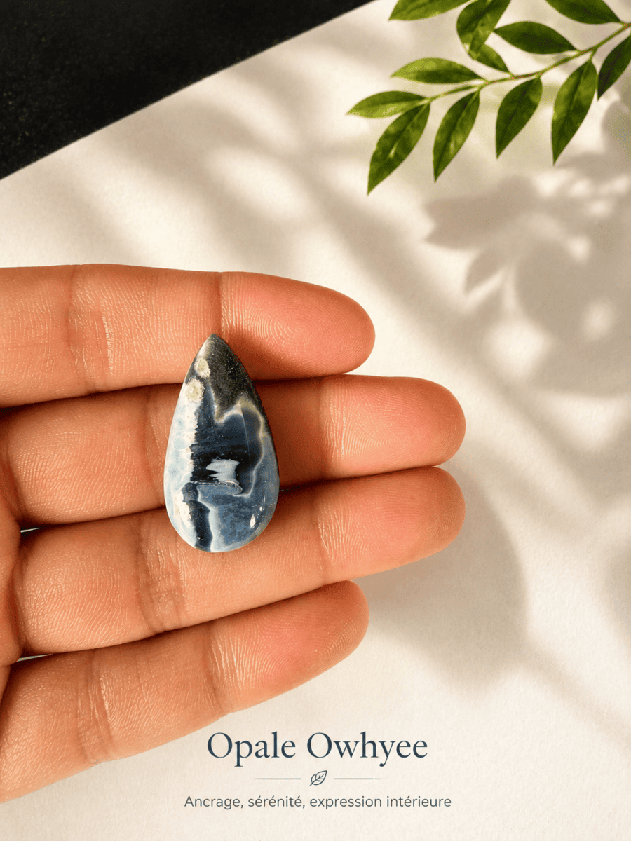 Opale Owyhee : vertus, signification et la pierre de la sérénité bleue
