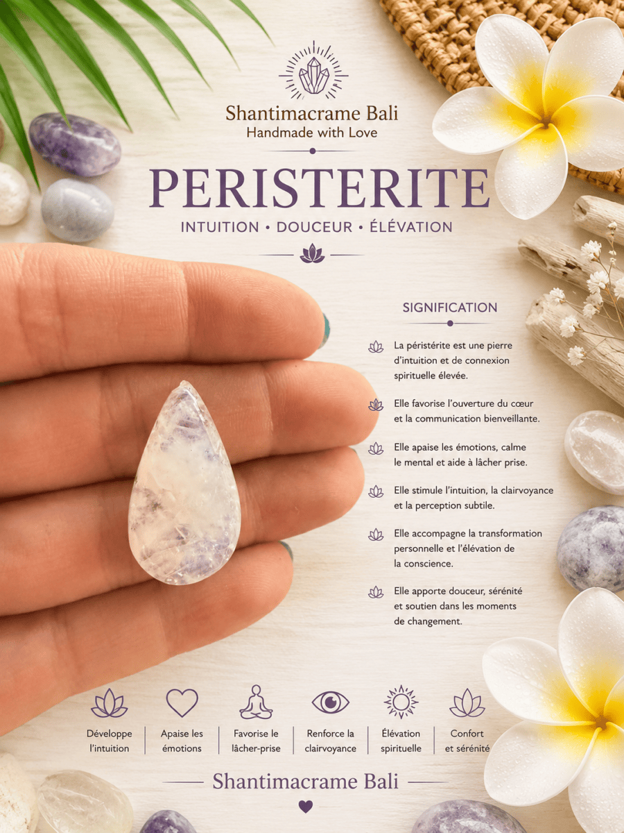 Péristérite : vertus, signification et la lumière de la lune dans la pierre